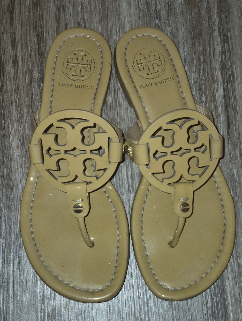 Tory Burch Tan Sandals Size 6 - Picture 3 of 7